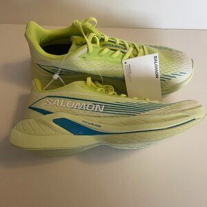 Salomon Spectur 2 Electric Green Running Shoes Men's Size 10 NWOB